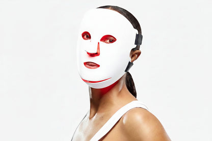 Máscara LED para masaje ocular con cromoterapia