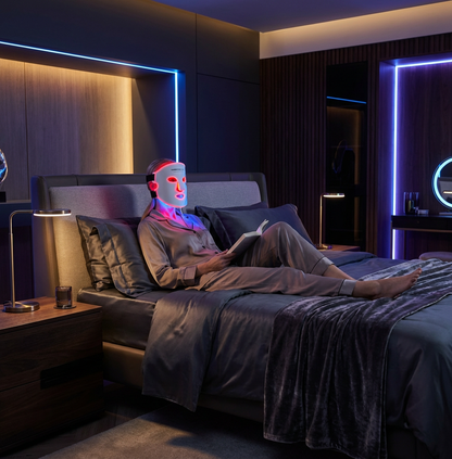 ÉVIDENCE+ MASQUE LED CHROMOTHÉRAPIE AVEC MASSAGE OCULAIRE THERMOTHÉRAPIE